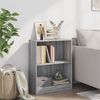 vidaXL Bücherregal Grau Sonoma 60x24x76 cm Holzwerkstoff 815085 Bild 3