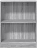vidaXL Bücherregal Grau Sonoma 60x24x76 cm Holzwerkstoff 815085 Bild 4