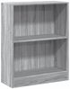vidaXL Bücherregal Grau Sonoma 60x24x76 cm Holzwerkstoff 815085 Bild 2