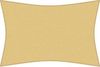 sunprotect 12023 Professional Sonnensegel, 6 x 3,5 m, Rechteck, wind- & wasserdurchlässig, beige Bild 5