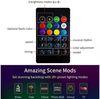 PRIISF LED-Lichterkette LED Lichterkette mit 25/50 Kugeln Beleuchtung RGB Bunt Garten Innen, mit Fernbedienung Bluetooth Smart APP Weihnachtsbäume Xmas Deko Bild 4