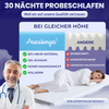 ARENSBERGER LINA, Gelschaum Matratze 120x200 cm – 11 cm NANOCELL® Gel-Schaum – H3 Härtegrad – Atmungsaktiv – Abnehmbarer Bezug 240g/m² Bild 2