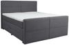 Home affaire Boxspringbett Lucas, Doppelbett, Polsterbett, Federkernbett, Komforbett, 160,180 cm, inkl. Topper, zwei Bettkästen, Taschen-Federkernmatratze, Härtegrad 3 Bild 2