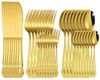 KingLux Besteck-Set 40teilig Elegant Besteck Set 8 Personen Edelstahl poliert glänzend (40-tlg), 8 Personen, Edelstahl Bild 4