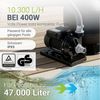 Juskys Sandfilteranlage, 7-Wege-Ventil und Filterbälle, bis 30.000 l Pools, inkl. 2in1 Adapter Bild 2