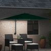 vidaXL Garten-Sonnenschirm Grün 248,5 x 247,5 x 160 cm 42003252 Bild 3