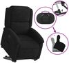 vidaXL Relaxsessel mit Aufstehhilfe Schwarz Samt 3204306 Bild 5
