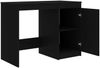 Schreibtisch, Spanplatte Schwarz, 100 × 50 × 76 cm Bild 4
