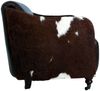 Clubsofa Flair 2-Sitzer Leder Vintage-Cigar Kuhfell braun. Bild 2