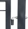 HOME DELUXE Gartentor für Doppelstabmattenzaun PORTARIUS - 100 cm Anthrazit Bild 3