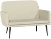 vidaXL Sitzbank Creme 107x80x81 cm Kunstleder 351399 Bild 2