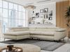 MKS MÖBEL Ecksofa PETER L, Set, Ecksofa L-form, HR35-Schaum, Wellenfederkern, Bettfunktion, Einstellbare Kopfstützen, Bettkasten Bild 1