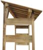 vidaXL Feuerholz-Lagerschuppen 150×44×176 cm Imprägniertes Kiefernholz 42956 Bild 4