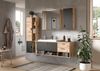 Badschrank Grado - Nox Oak / Grau Matt Bild 5