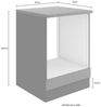 OPTIFIT Herdumbauschrank Bella Breite 60 cm, Nischenmaße B/T/H 56,7/55,5/59,5 cm Bild 4