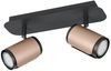 Trio Deckenstrahler 2er Spot Gillan GU10 schwarz coffee Bild 2