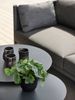 Gartencouchtisch Mill aus Aluminium, modern rund mit Mittelfuß, anthrazit, Ø 60 cm Bild 3