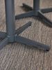 Gartencouchtisch Mill aus Aluminium, modern rund mit Mittelfuß, anthrazit, Ø 60 cm Bild 4