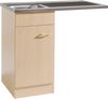 KOCHSTATION Spülenschrank KS-Elster Spülzentrum für Geschirrspüler, ohne Front B/H/T: ca. 100/85/60 cm Bild 2