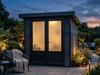 WPC Gartenhaus 2x2 + Pultdach – Style DeLuxe 4,0 m² Bild 2