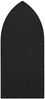 vidaXL Spiegel Schwarz 100x45 cm Eisen für den Innenbereich 3093512 Bild 4