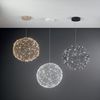 Fabas Luce 3693-45-225 LED Pendelleuchte Sumter rund 50cm goldfarben Bild 3