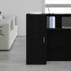 vidaXL Lagerschrank Schwarz 40 x 45 x 103,5 cm Holzwerkstoff 859034 Bild 3