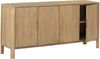 Sideboard Forte aus Teakholz, skandinavisches Design, natur, 160 cm breit, vier Türen Bild 2