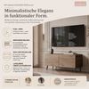 Lookway TV-Schrank COLGANTE Nussbaum 100 auf Beinen Bild 4