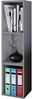 VCM Standregal Mendas 916743 Grau H. 107 x B. 34 x T. 30 cm Bild 4