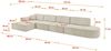 ALTDECOR Ecksofa IREA-L3-v4, Sofa Praktische Bequeme Funktionsecke Couch L-Form Eckcouch, Corner Sofa L-Form Vielseitige Sofa Wohnlandschaft Wohnzimmer Bild 4