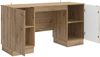vidaXL Schreibtisch Artisan-Eiche 142,5 x 50 x 75 cm Holzwerkstoff 3414629 Bild 3