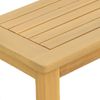 Gartentische, Gartenkonsole Tisch Helles Akazienholz 80 x 35 x 75 cm Bild 5