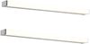 LED Badezimmer Wandleuchten 2er Set in Chrom - Spiegelleuchten, Breite 80cm Bild 2