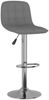 vidaXL Barhocker 2 Stk. Hellgrau Stoff [333945] Bild 3