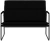 vidaXL Sitzbank Schwarz 100x64x80 cm Kunstleder 351366 Bild 3