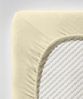 fleuresse Jersey-Elasthan Spannbettlaken Comfort 150x200 cm Vanille Bild 4