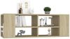 vidaXL TV-Wandschrank Sonoma-Eiche 102x35x35 cm Holzwerkstoff 806241 Bild 3