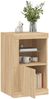 vidaXL Beistellschränke mit LED-Leuchten 2 Stk. Sonoma Eiche 836635 Bild 4