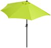 Sekey Halbrundschirm 270 cm mit Kurbel | UV 50+ Balkonschirm für Terrasse & Garten – Sonnenschirm Windfest, 100% Polyester, Inkl. Klettband Bild 4