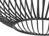 LED Pendelleuchte 3-flammig mit Gitter Lampenschirmen Schwarz, Breite 120cm Bild 5