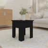 vidaXL Couchtisch Schwarz 40x40x42 cm Holzwerkstoff 810245 Bild 3