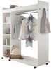 Kompaktgarderobe >Vinnie< in Weiß matt - 138x150x56cm (BxHxT) Bild 3