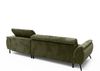 Ecksofa Ottomane links Chenille 286x184x79 grün VALENTINA Bild 3