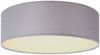 LED Deckenleuchte Stoff Grau / Abdeckung satiniert, Ø 30cm Bild 2