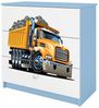 Raumhirsch Furniture Kommode Kinderkommode mit Schubladen Lastwagen in der Farbe Blau Babydreams Bild 4