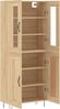 vidaXL Highboard Sonoma-Eiche 69,5x34x180 cm Holzwerkstoff 3198372 Bild 4