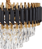 Kronleuchter ABELLAS Metall Gold Bild 5