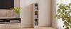 KOMTO Bücherregal LAKO Bücherregal 20-30 cm Breit, Schmales Regal mit 3-7 Fächern Bild 3