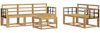 vidaXL Outdoor-Sofagarnitur 6 pcs Weiß 59 x 59 x 37 cm 3387253 Bild 2
